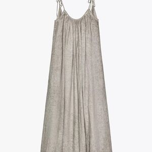 Zara Gray Maxi Dress